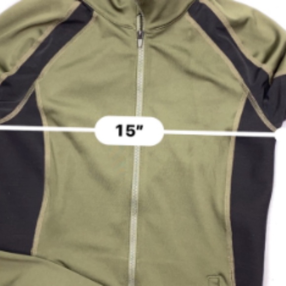 GRN/BLK Puma Warm up Jacket, S  Winter Sale - Picture 5 of 9